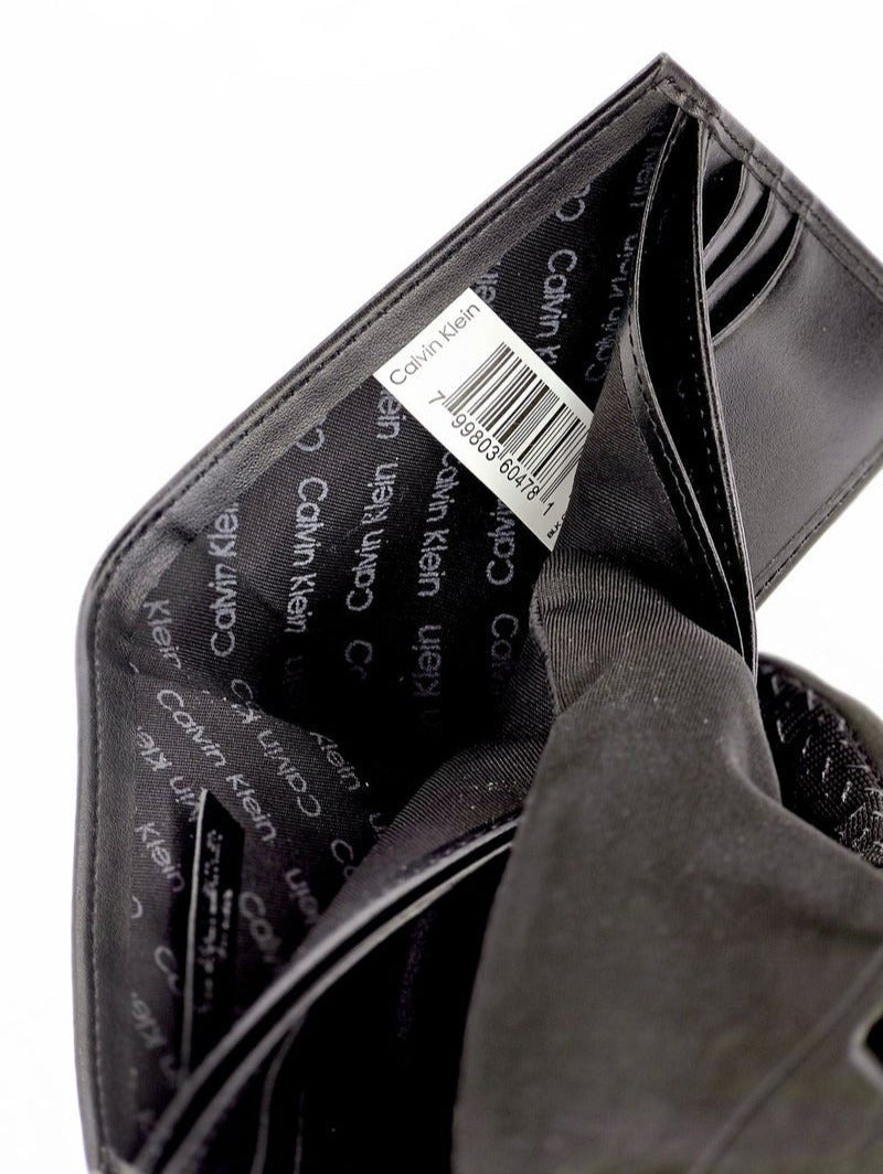 CK Black Leather Wallet-Keychain Set For Men 9#