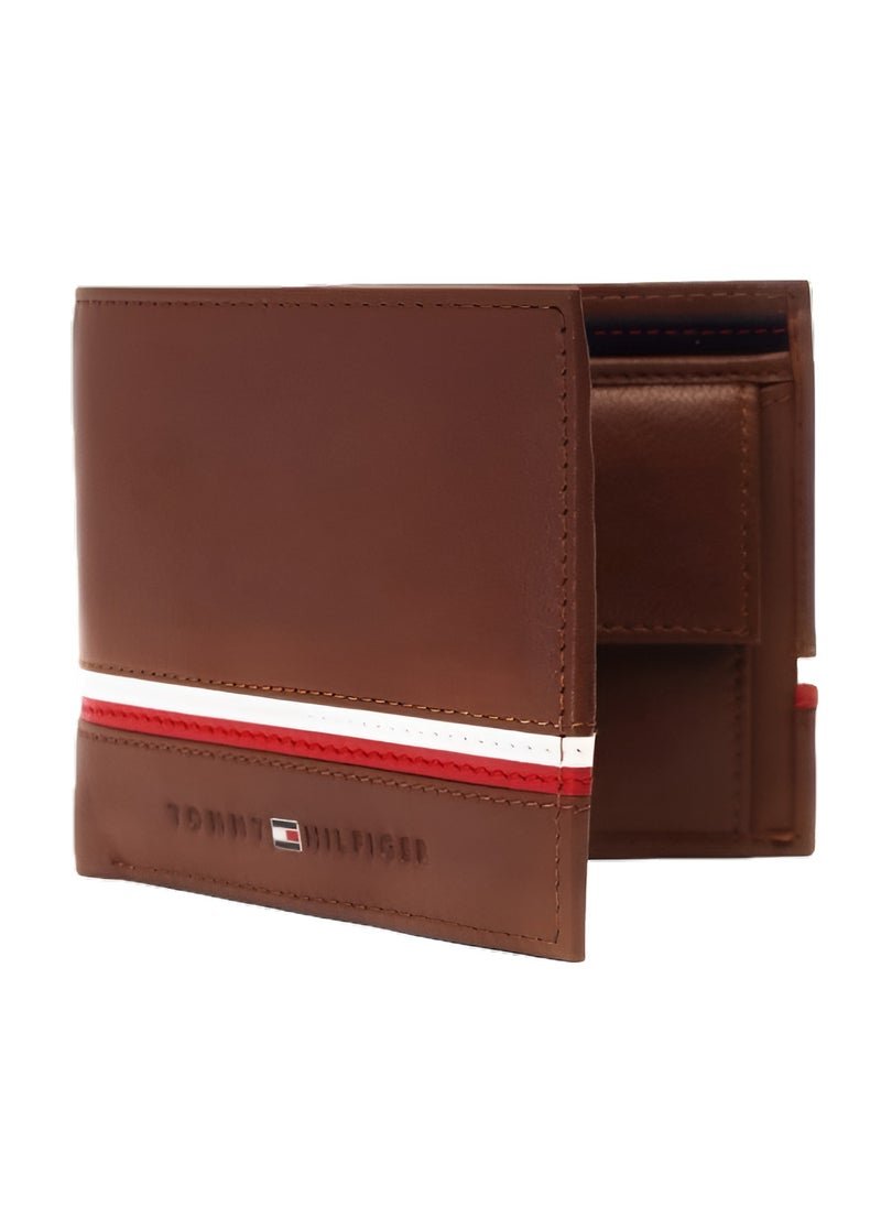 TH Tan Leather Wallet For Men 49#