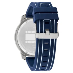 Tommy Hilfiger Men’s Watch – Model 1710582 | Sporty Blue Silicone Design