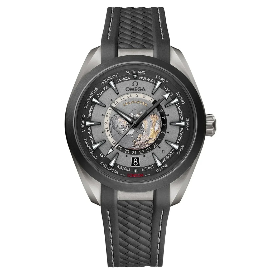 Omega Seamaster Aqua Terra 150M Co-Axial Master Chronometer Gmt Worldtimer 43mm - 3 Colors