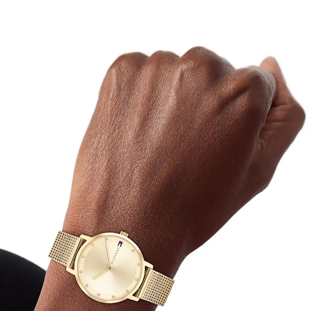 Tommy Hilfiger Women’s Watch – Model 1782728 | Elegant Golden Pippa Design