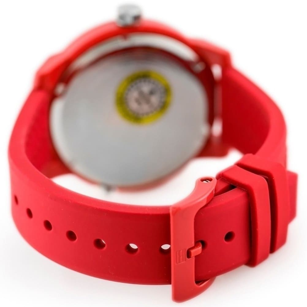 Tommy Hilfiger Men’s Sport Watch – Model 1791323 | Bold Red Silicone Design