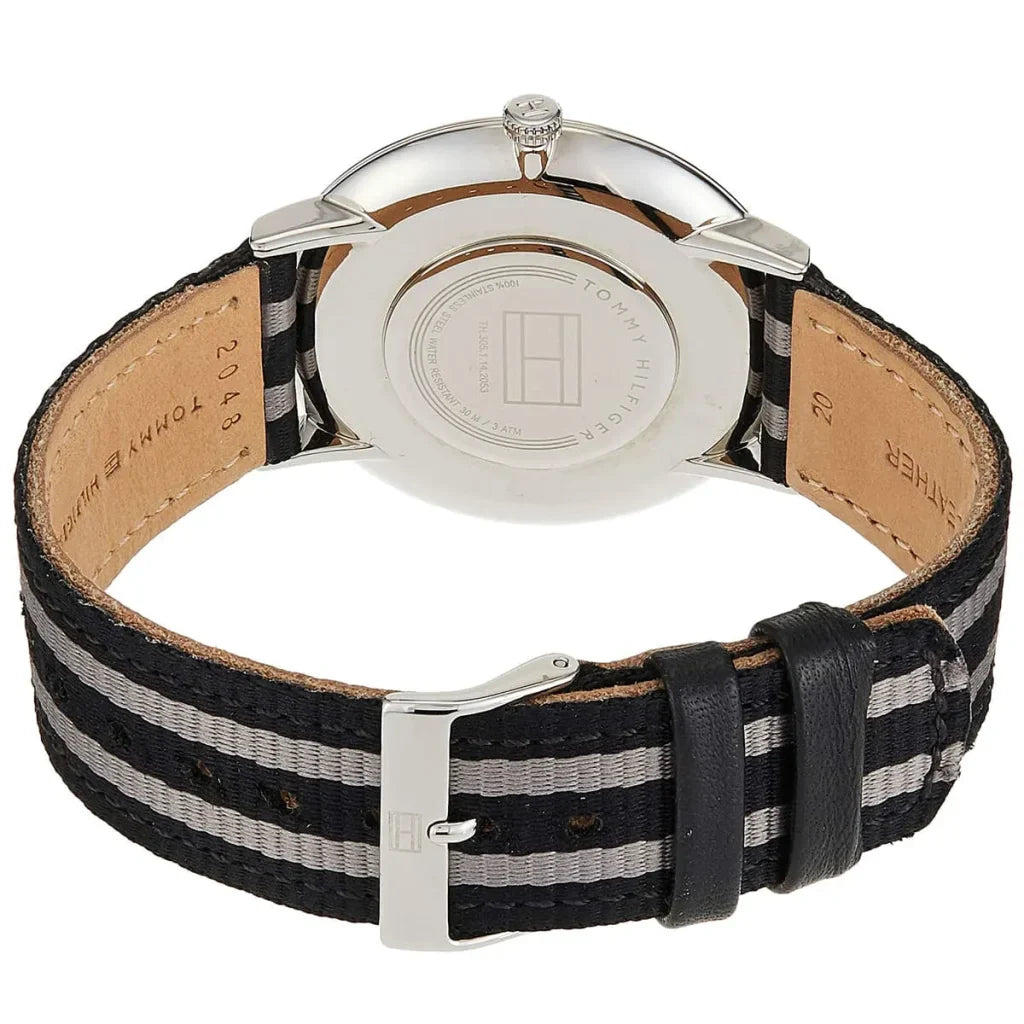 Tommy Hilfiger Men’s Watch – Model 1791329 Gray & Black Edition