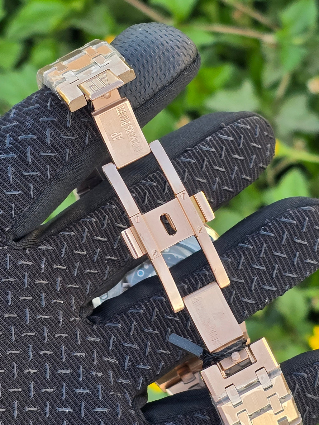 Audemars Piguet Royal Oak Stainless Steel - Rose Gold & Green Dial