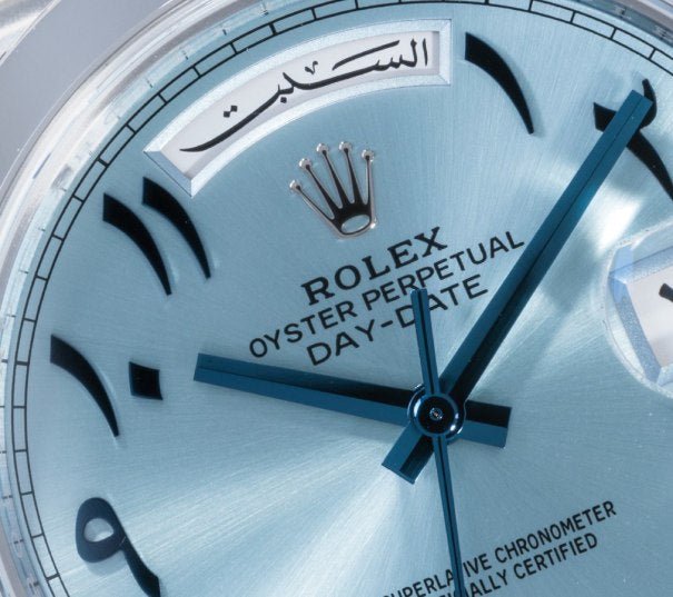 Rolex Day-Date Arabic Watch For Men