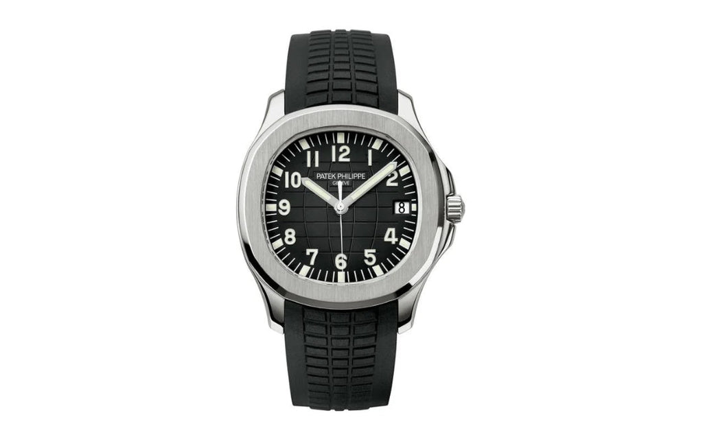 Patek Philippe Aquanaut Watch For Men - Black & Silver