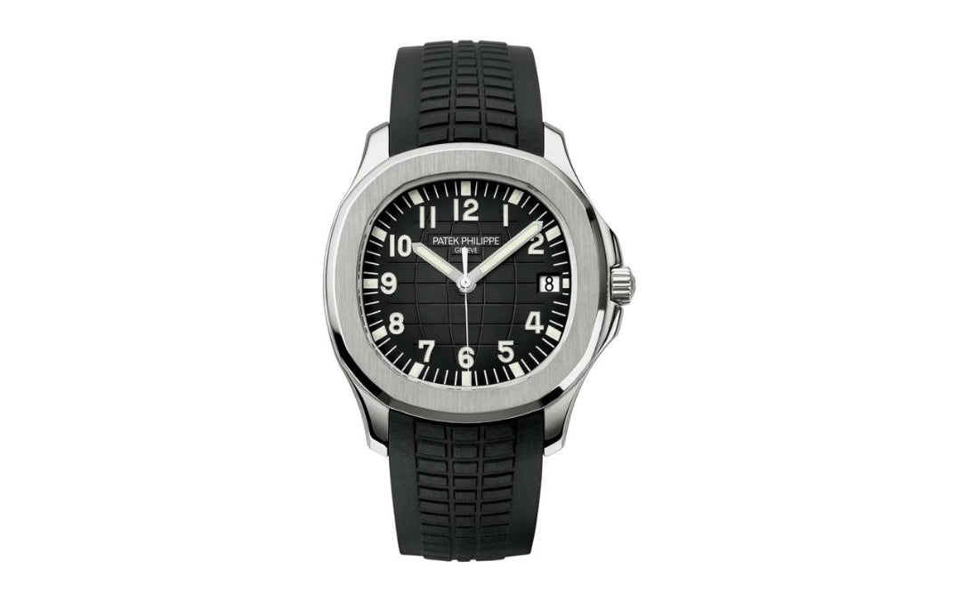 Patek Philippe Aquanaut Watch For Men - Black & Silver