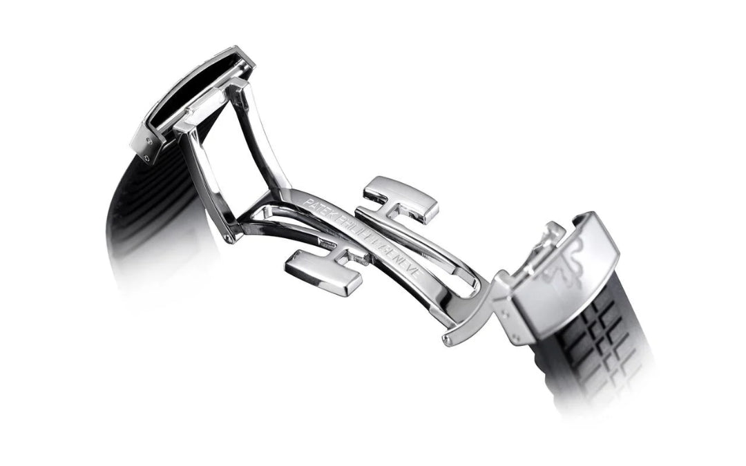 Patek Philippe Aquanaut Watch For Men - Black & Silver