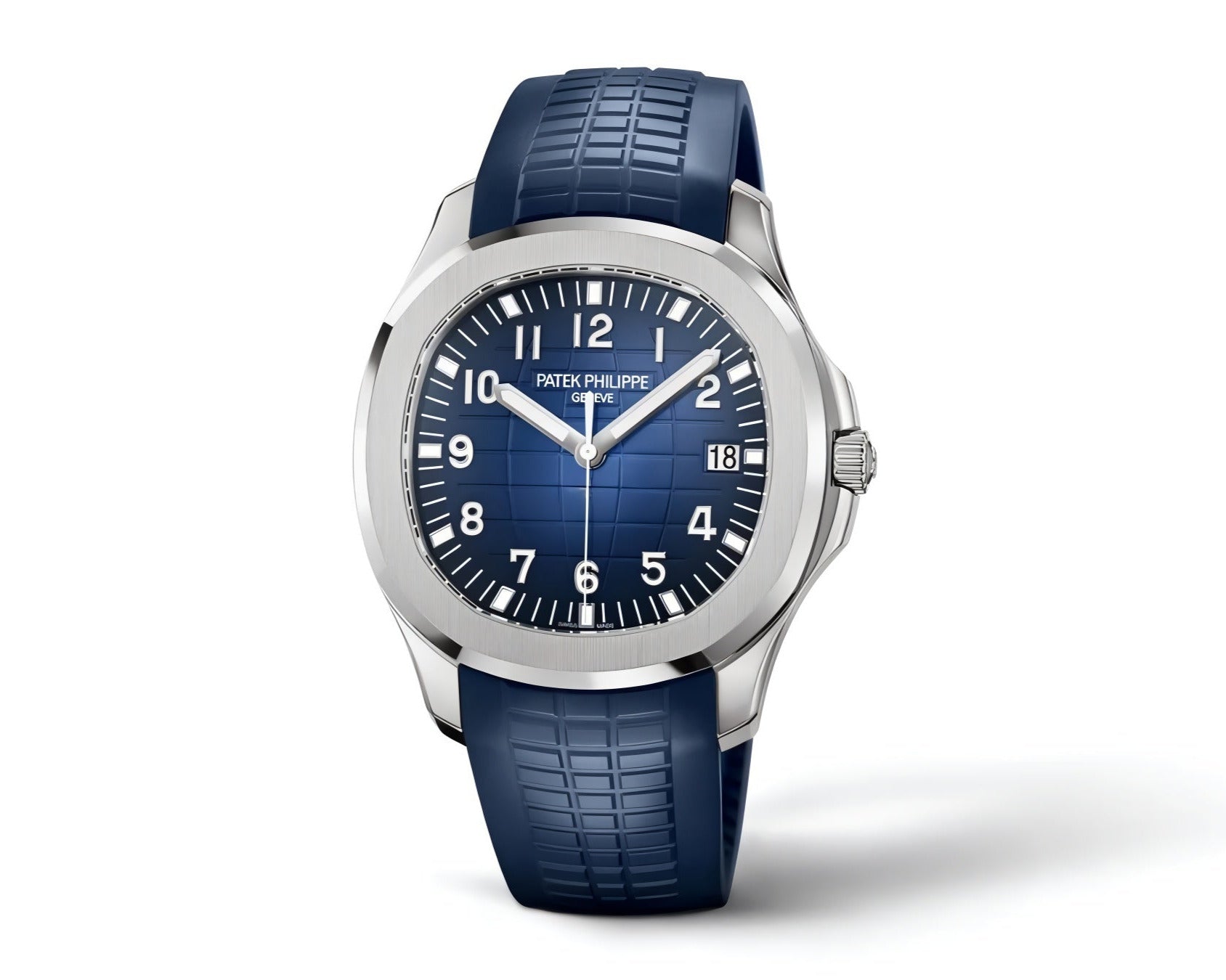 Patek Philippe Aquanaut Watch For Men - Blue & Silver