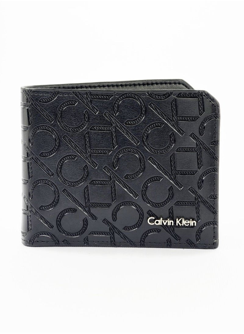 CK Black Leather Wallet For Men 70#