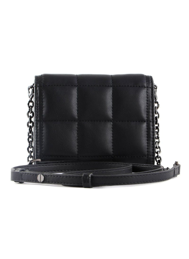 CK Quilted Black Wallet For Women 77#