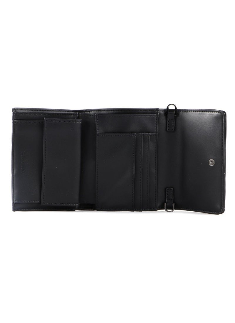 CK Quilted Black Wallet For Women 77#