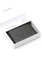 CK Black Leather Wallet For Men 63#