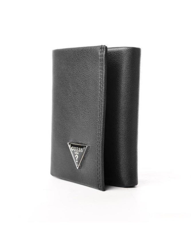 GU Black Trifold Wallet For Men 82#