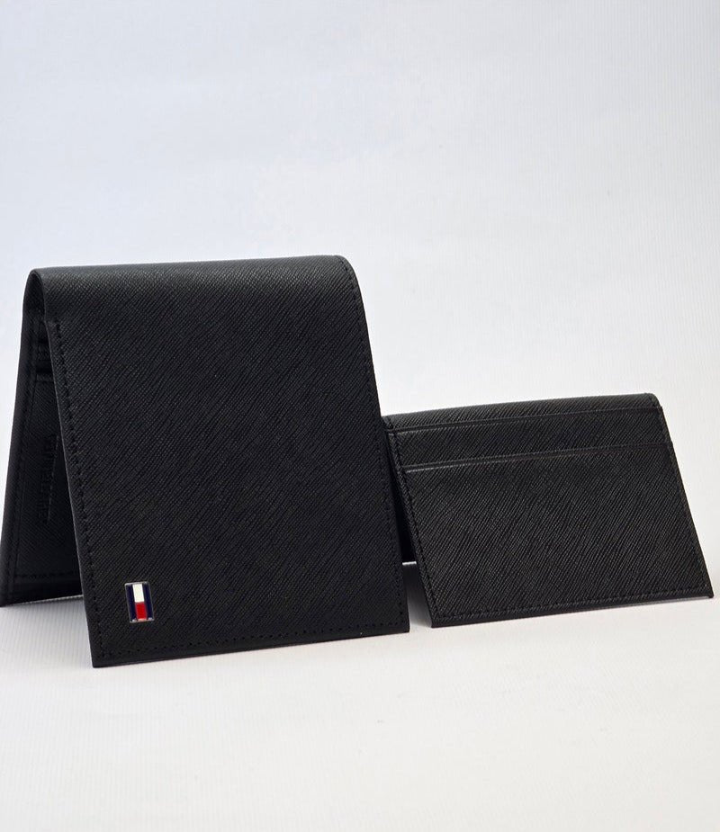 TH Black Wallet For Men 22#