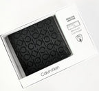 CK Black Leather Wallet For men 51#