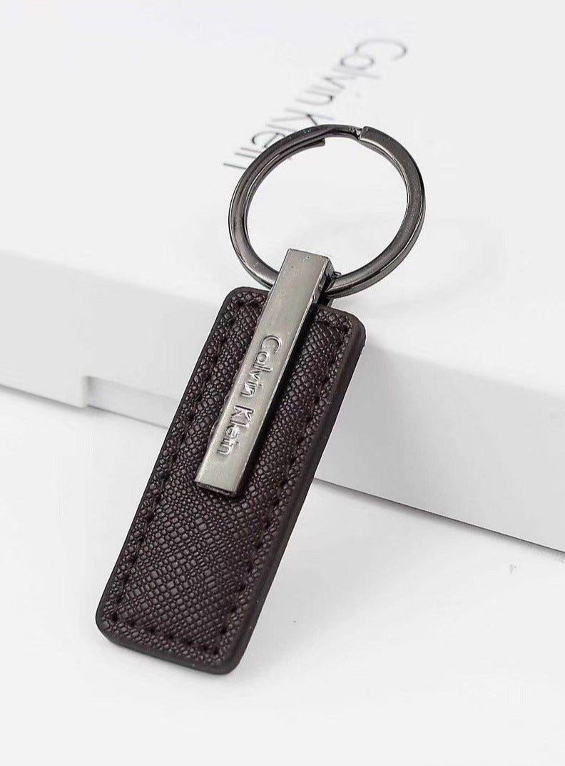CK Brown Wallet-Keychain-Card Holder Set For Men 5#