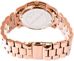 Michael Kors Runway Women's Watch – Model MK5853 | Rose Gold Dial with Rose Gold Stainless Steel Bracelet