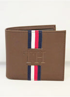 TH Brown Leather Wallet For Men 43#
