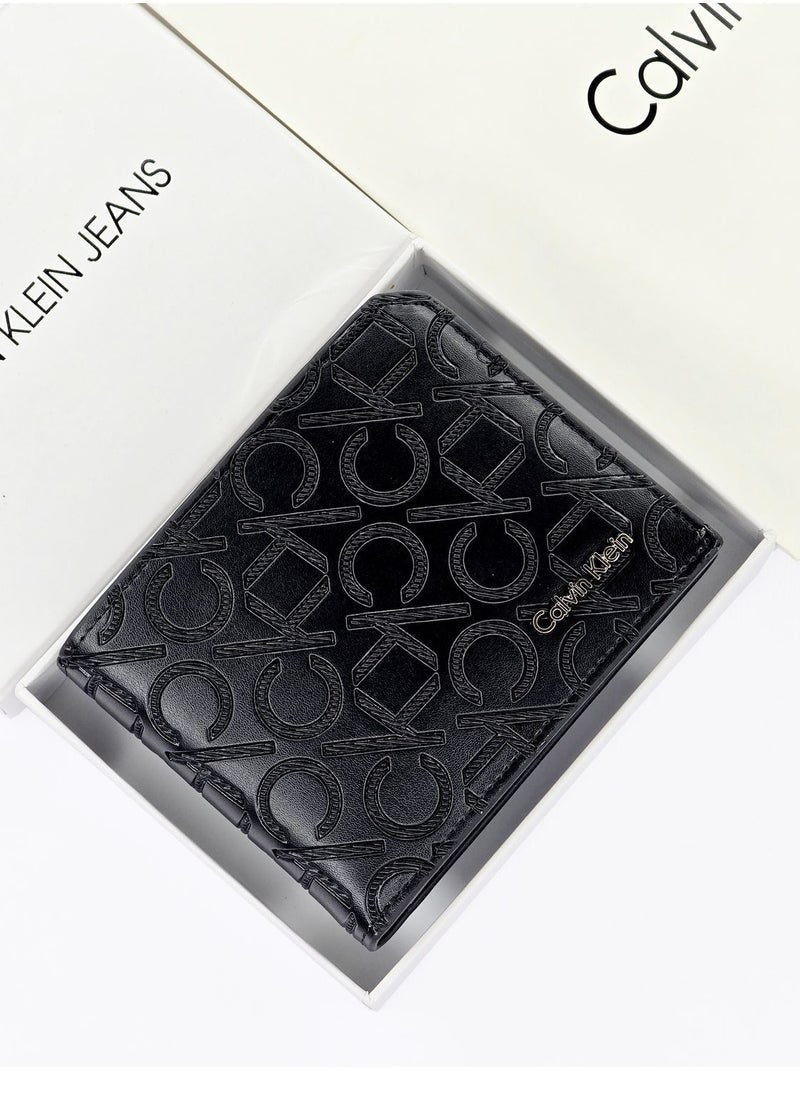 CK Black Leather Wallet For Men 70#