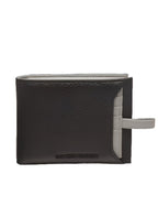EA Black Leather Wallet For Men 93#