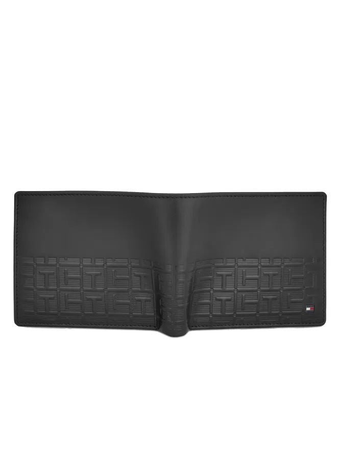 TH Black Leather Wallet For Men 44#
