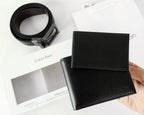 CK Leather Wallet-Belt Set For Men 5#