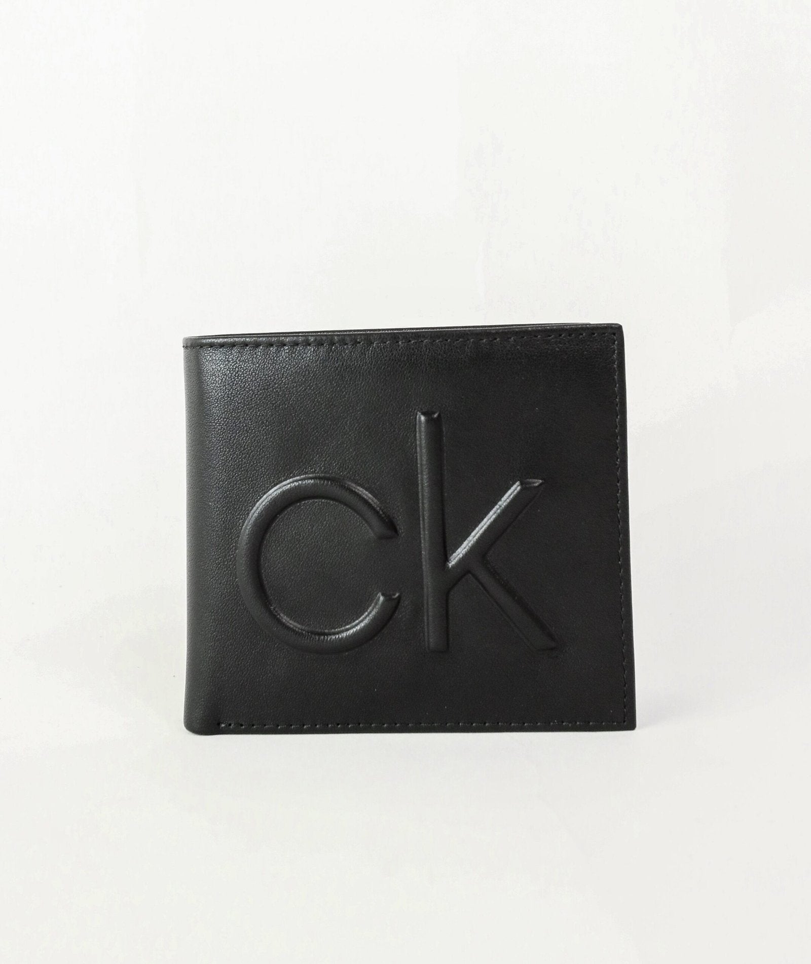 CK Black Leather Wallet-Belt Set For Men 7#