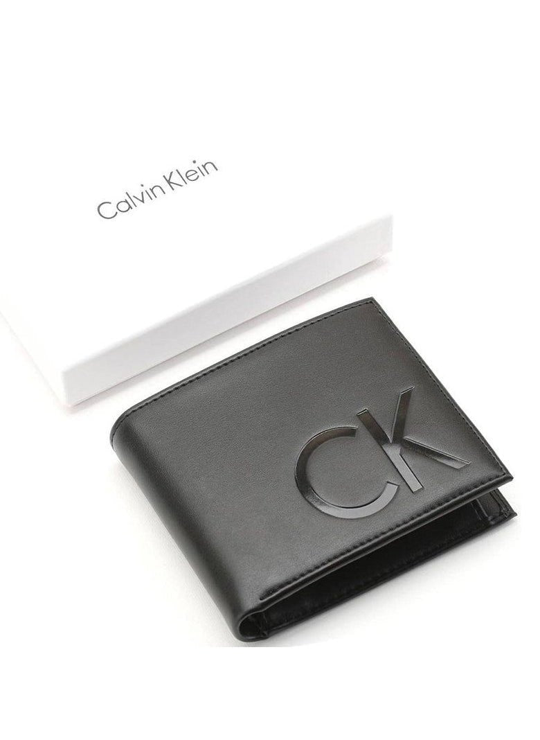 CK Black Leather Wallet For Men 65#