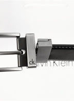 CK Black Leather Wallet-Belt Set For Men 11#
