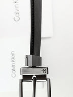 CK Black Leather Wallet-Belt Set For Men 16#