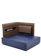 TH Brown Leather Wallet For Men 24#