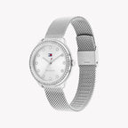 Tommy Hilfiger Women’s Watch – Model 1782698 | Classic Silver Stainless-Steel Elegance