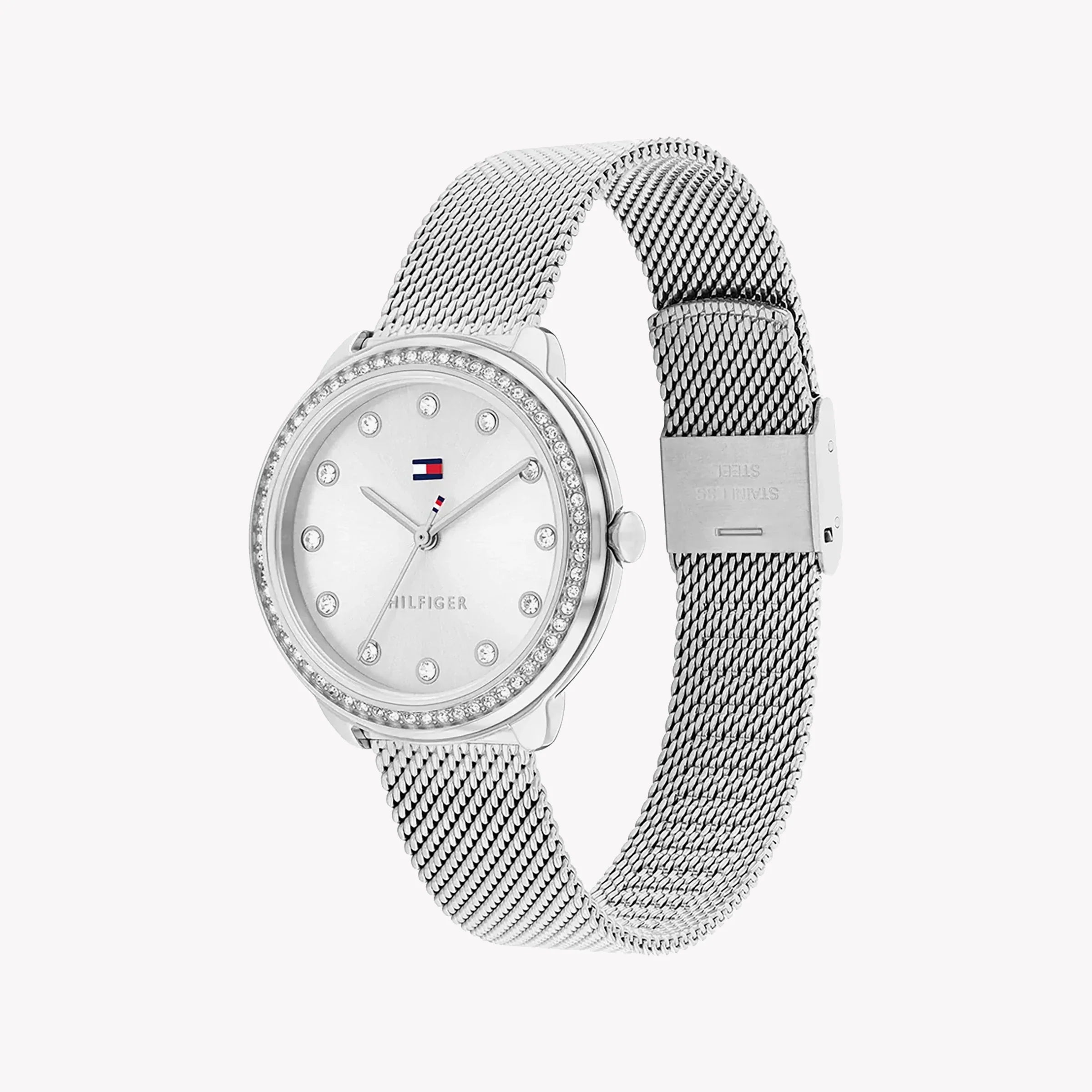 Tommy Hilfiger Women’s Watch – Model 1782698 | Classic Silver Stainless-Steel Elegance