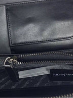 CK Long Black Leather Wallet For Unisex 76#