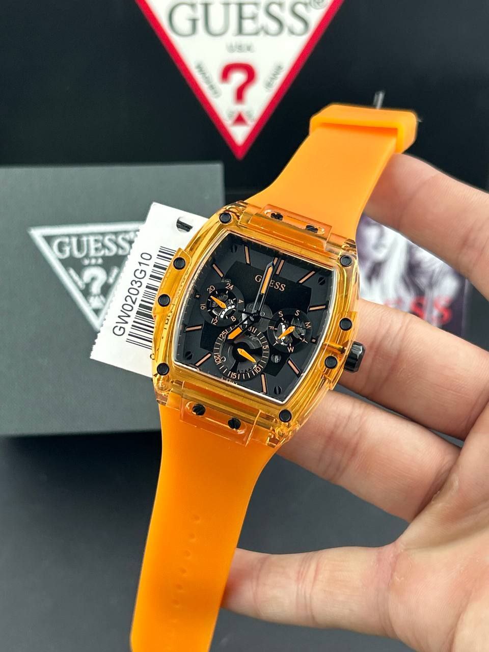 Guess Phoenix Watch For Unisex GW0203G10