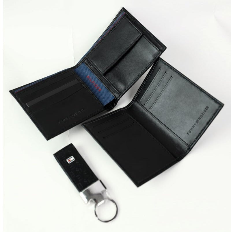 TH Wallet-Keychain-Card Holder Set For Men 1#