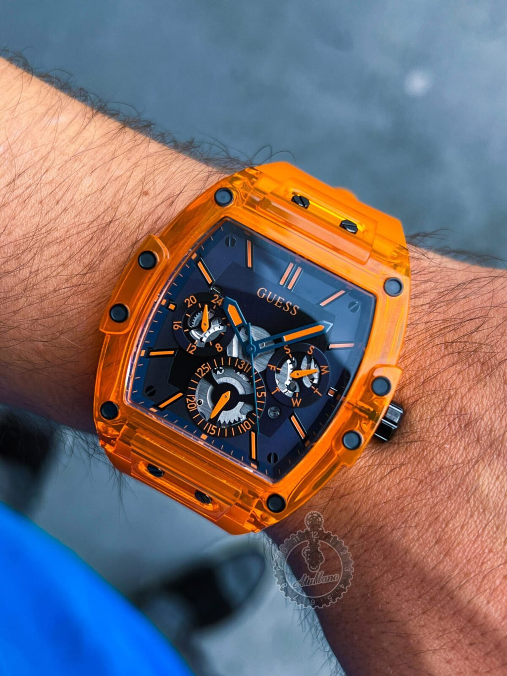 Guess Phoenix Watch For Unisex GW0203G10