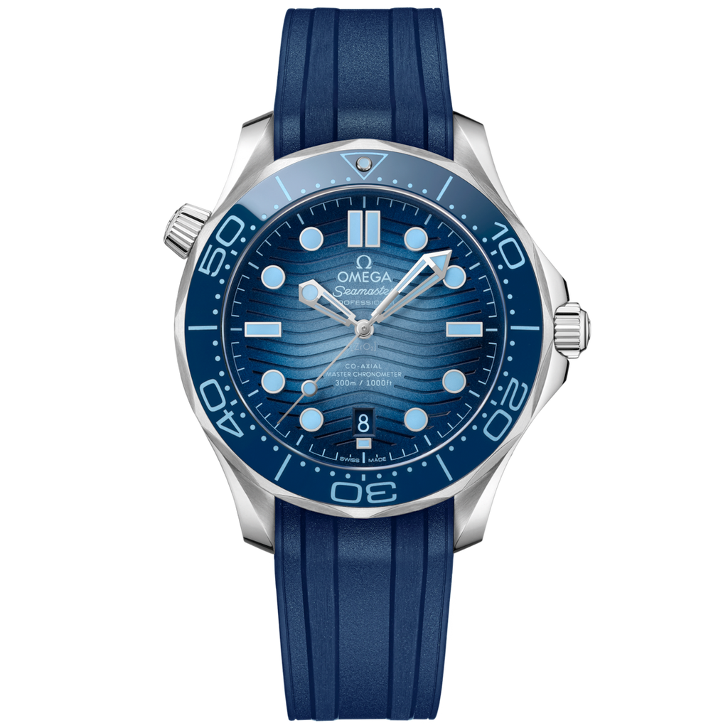 OMEGA Seamaster Diver 300M Co-Axial Master Chronometer 42mm Summer Blue watch