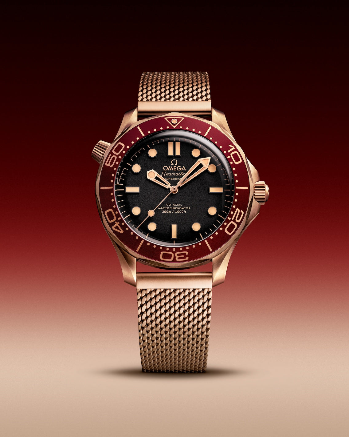 OMEGA SEAMASTER DIVER 300M 42 mm, Bronze gold