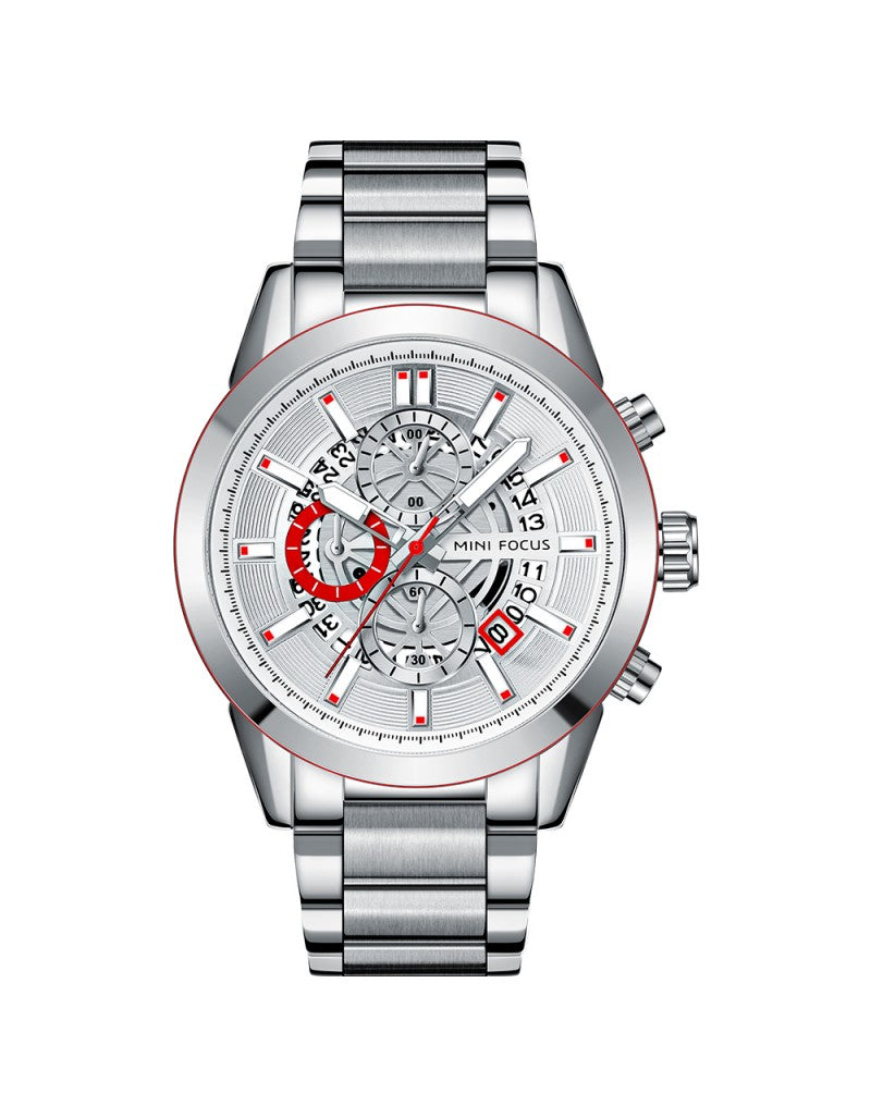 MINI FOCUS Men's Stainless Steel Analog Watch MF0285G.01