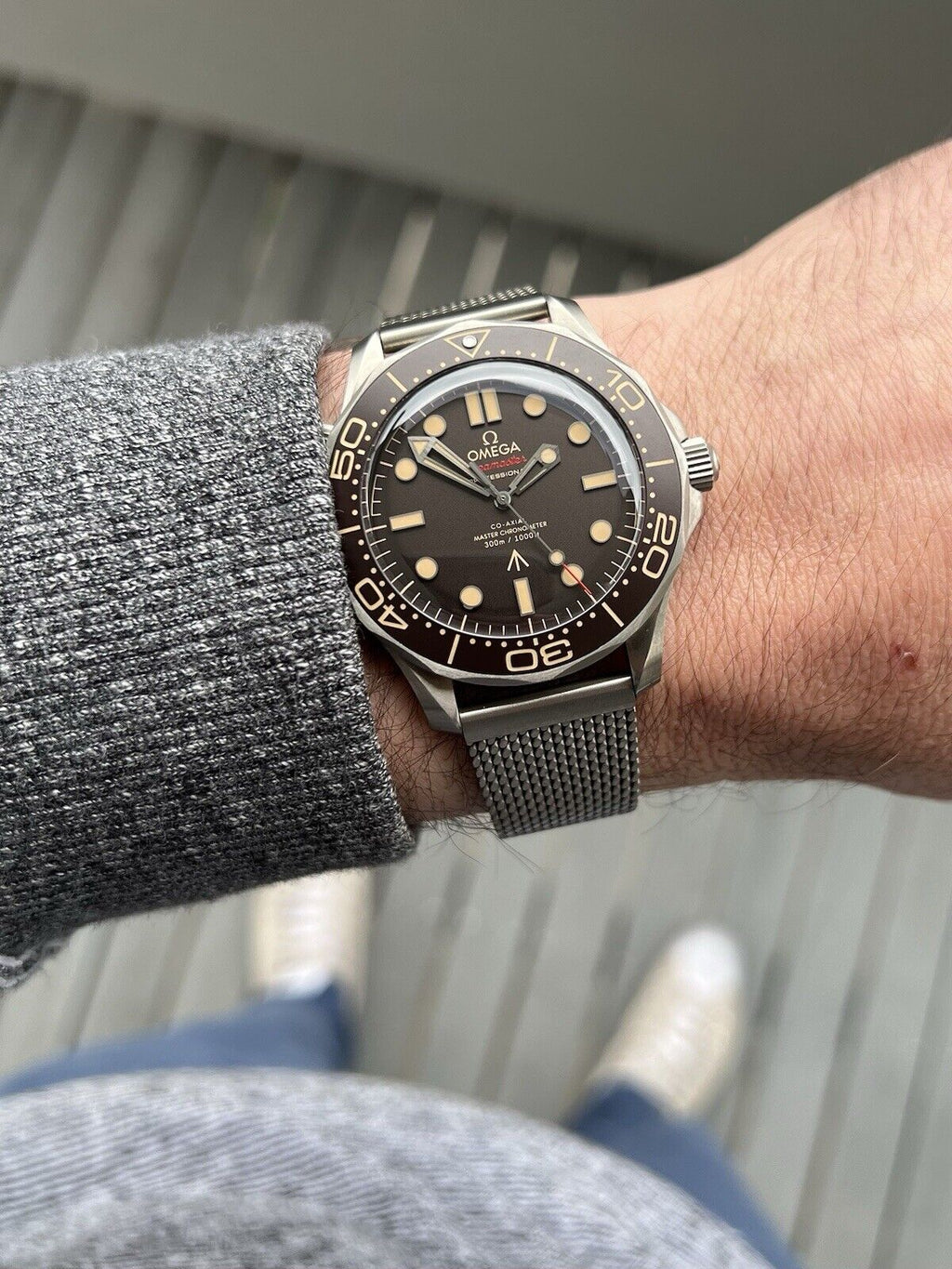 Omega Seamaster 007  Mirror Original Men's Watch