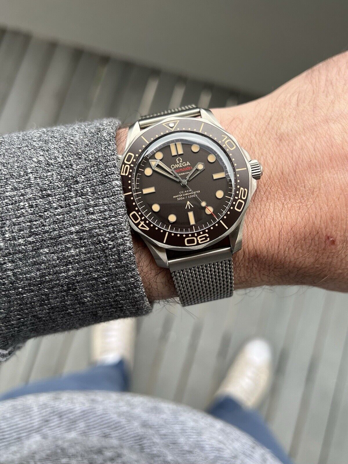 Omega Seamaster 007  Mirror Original Men's Watch