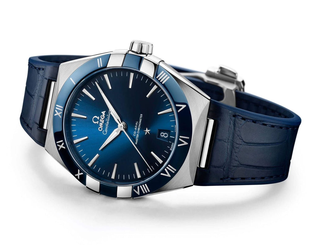 Omega Leather Watch For Men