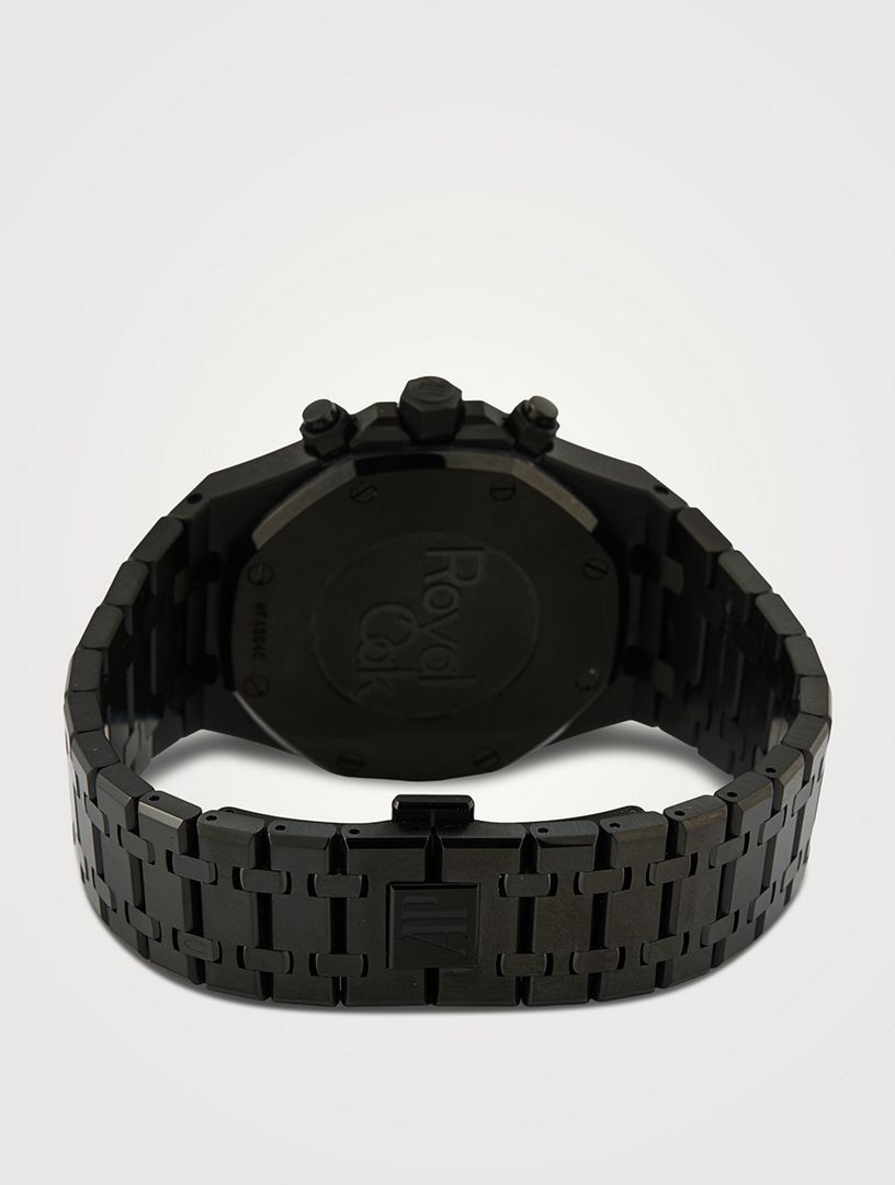 Audemars Piguet Royal Oak Stainless Steel - Black & Silver