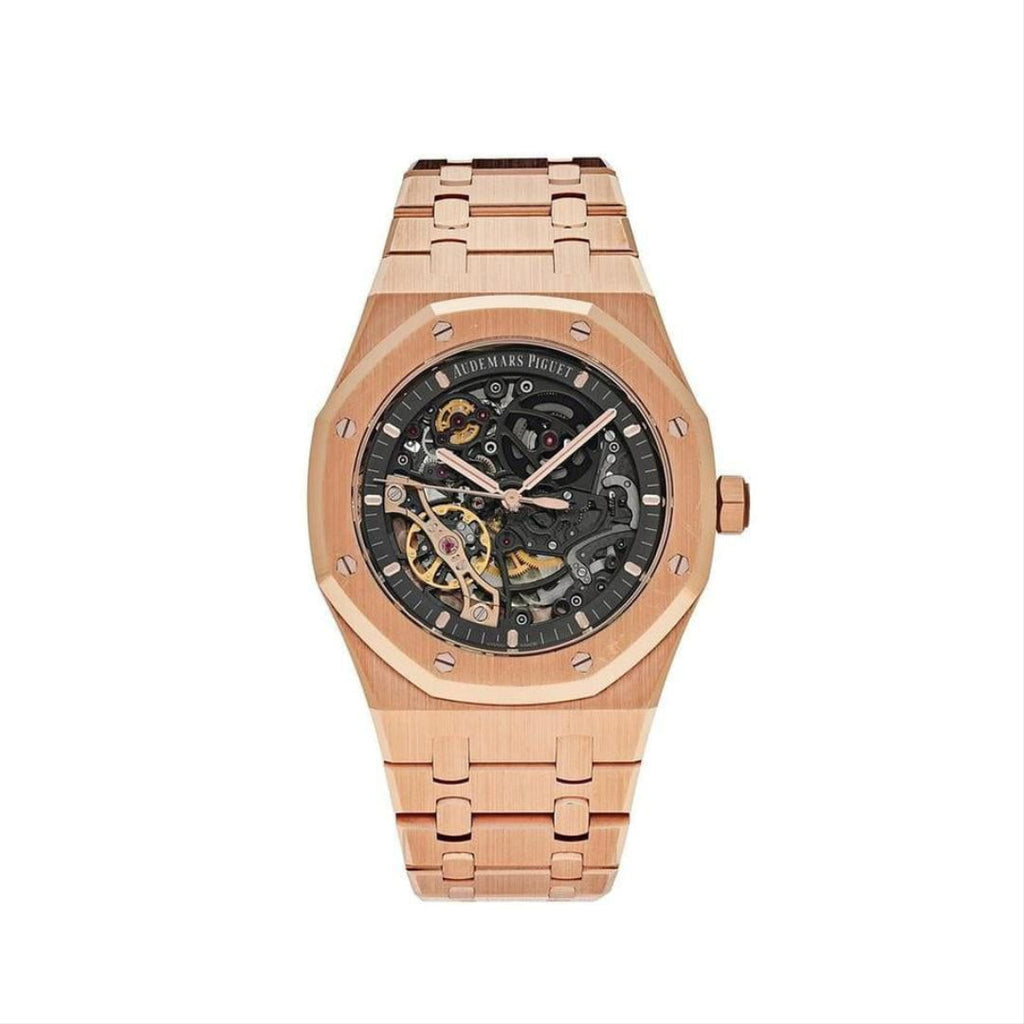 Audemars Piguet Royal Oak Rose Gold  - Skeleton Dial