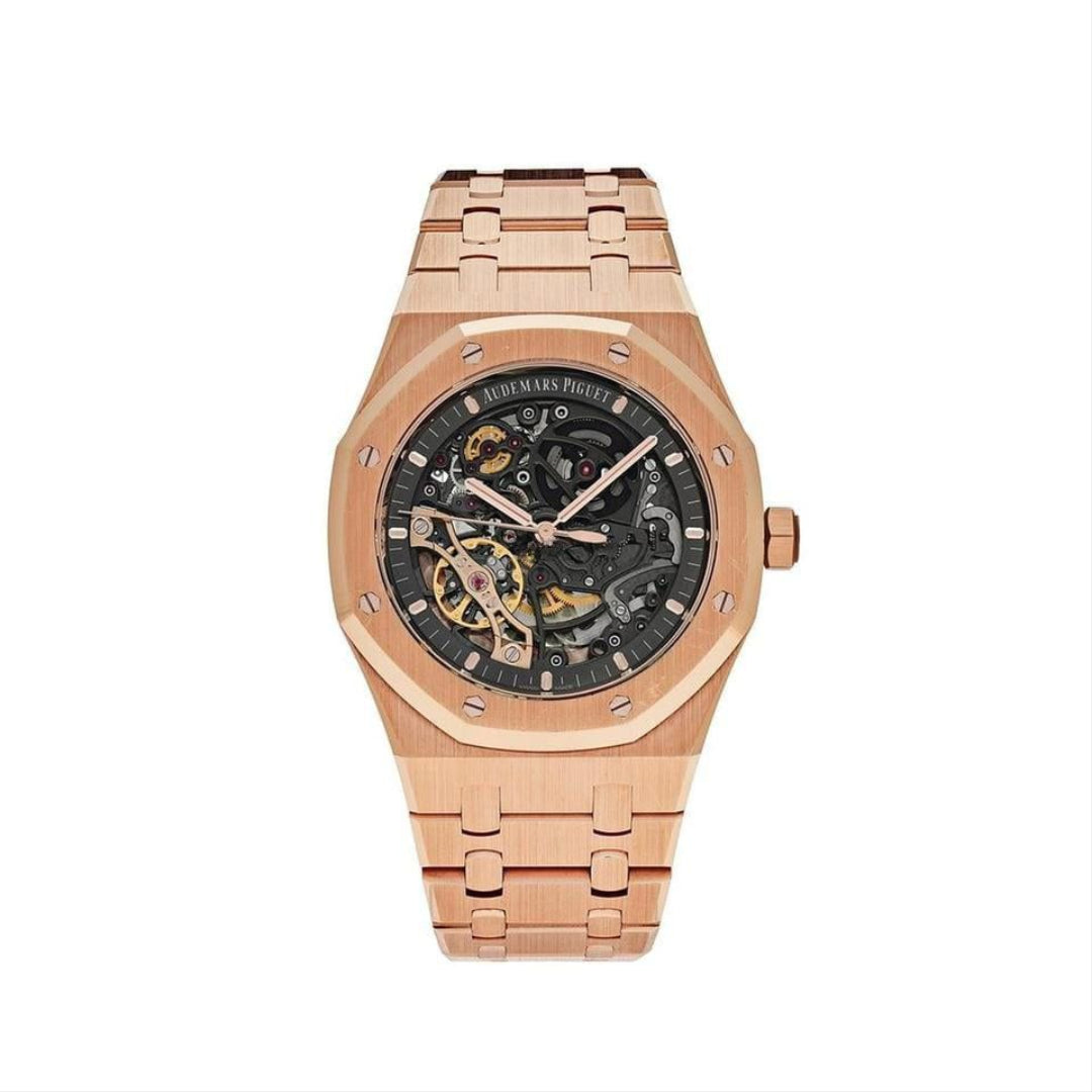 Audemars Piguet Royal Oak Rose Gold  - Skeleton Dial