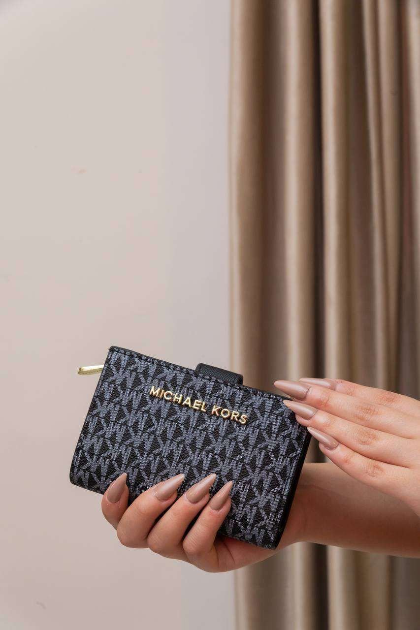 MK Black Wallet For Women 103#