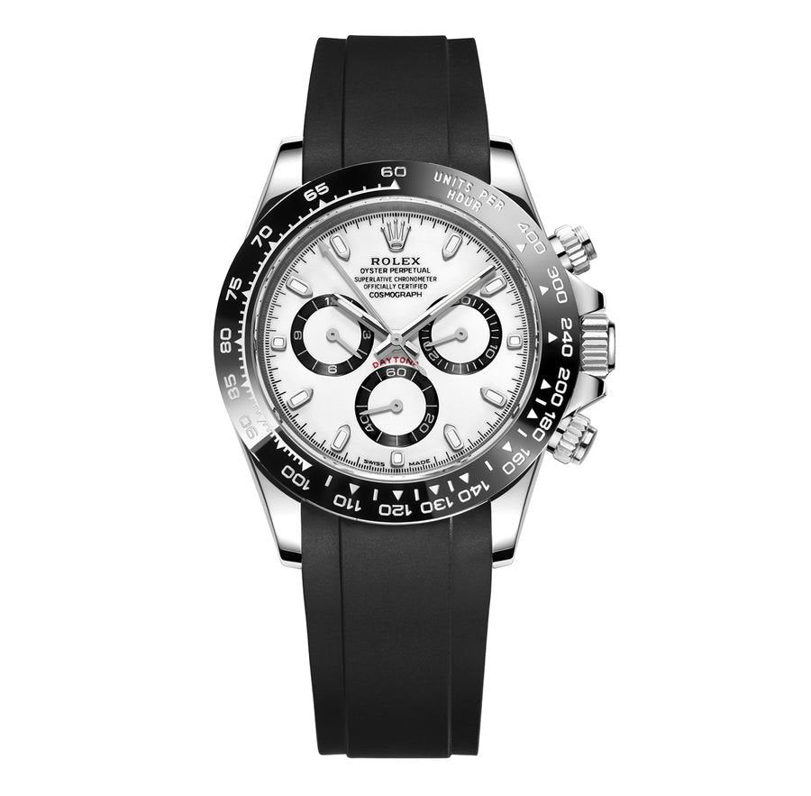 Rolex Cosmograph Daytona Watch For Men - White Dial