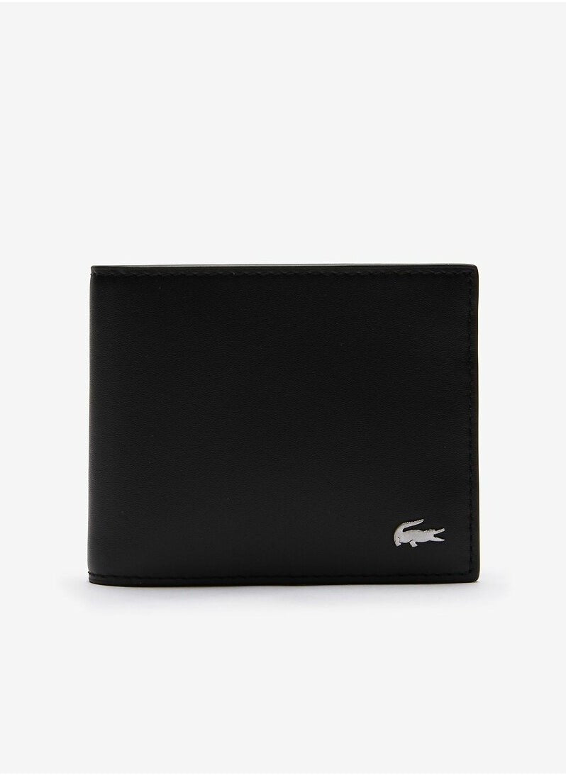 LC Black Leather Wallet For Men 87#